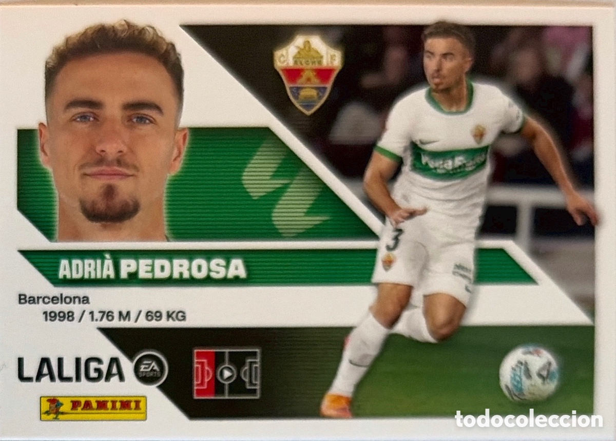 Figurine di Calcio: 9A.- Pedrosa (ELCHE) - COLECCIONES ESTE 2026/27 (PANINI)