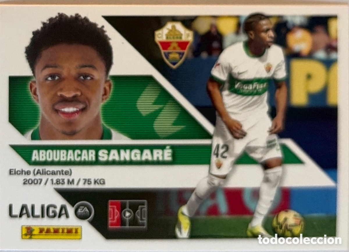Figurine di Calcio: 9B.- Sangar&eacute; (ELCHE) - COLECCIONES ESTE 2026/27 (PANINI)