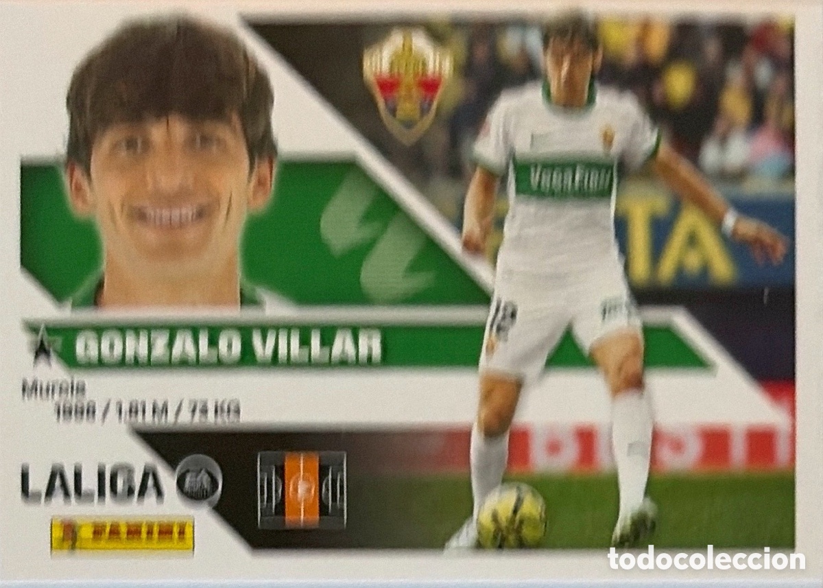 Fu&szlig;ball-Sticker: 12.- Gonzalo Villar (ELCHE) - COLECCIONES ESTE 2026/27 (PANINI)
