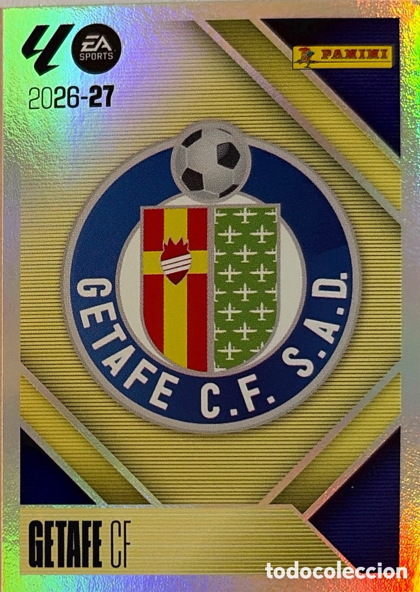 Figurine di Calcio: 1 .- Escudo (GETAFE) - COLECCIONES ESTE 2026/27 (PANINI)