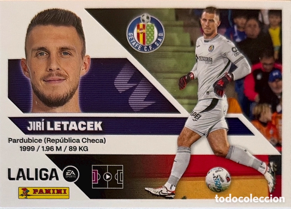 Football Stickers: 4.- Let&aacute;ček (GETAFE) - COLECCIONES ESTE 2026/27 (PANINI)