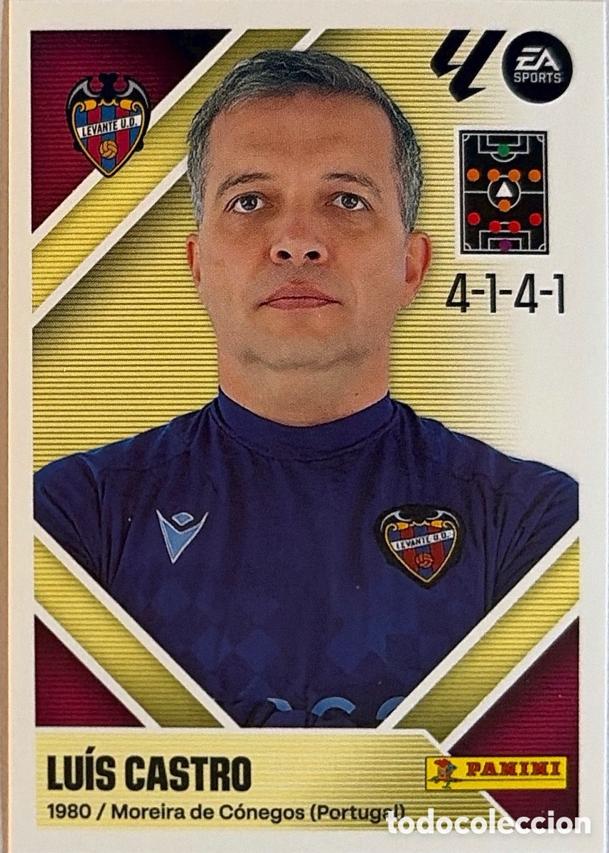 Fu&szlig;ball-Sticker: 2.- Luis Castro (LEVANTE) - COLECCIONES ESTE 2026/27 (PANINI)