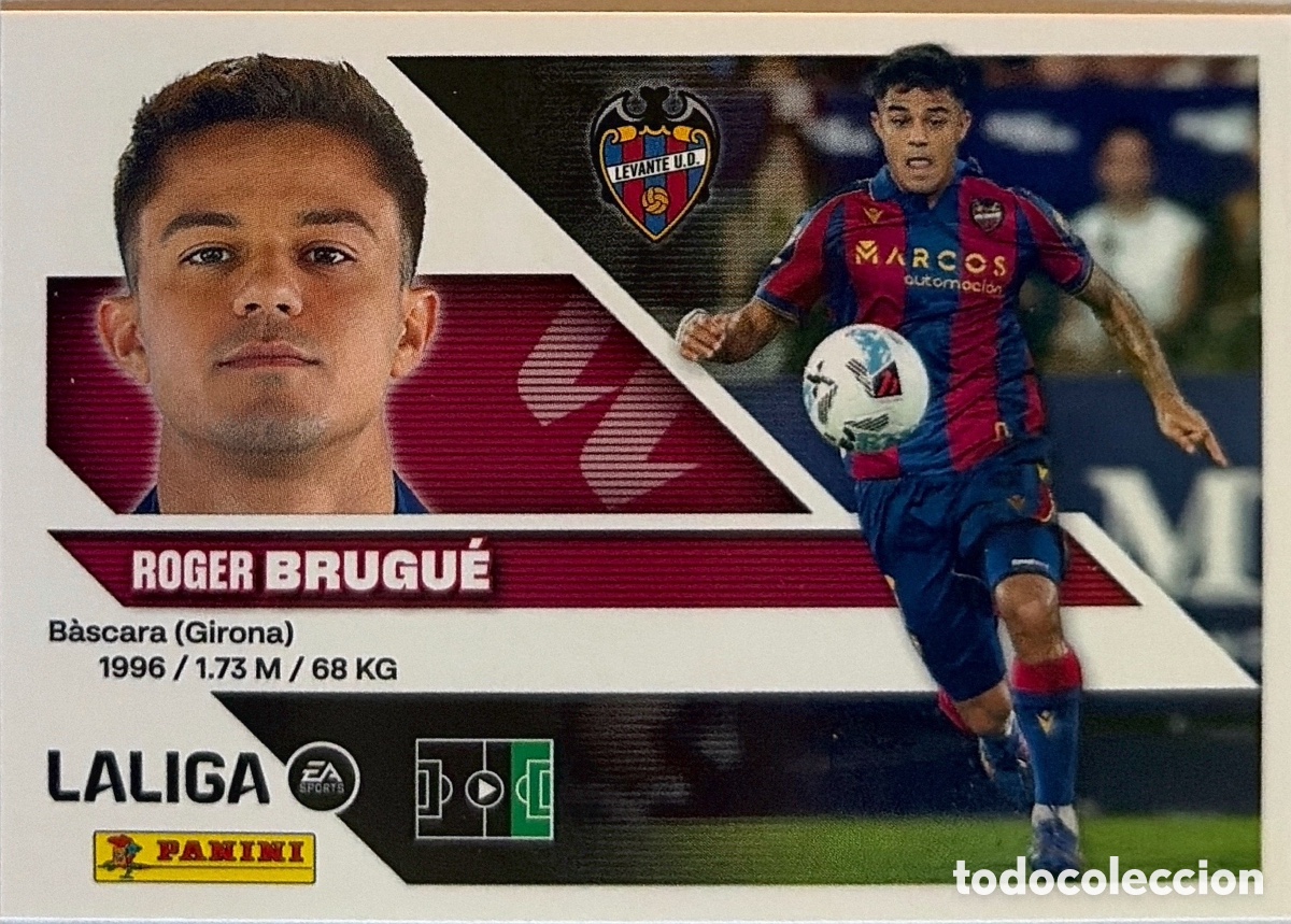 Fu&szlig;ball-Sticker: 17.- Brugu&eacute; (LEVANTE) - COLECCIONES ESTE 2026/27 (PANINI)