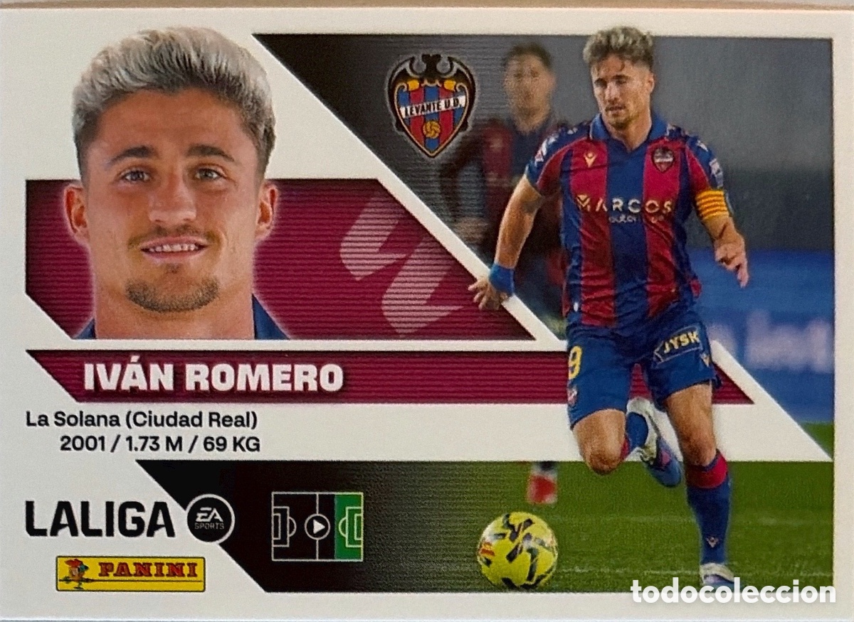Fu&szlig;ball-Sticker: 18.- Iv&aacute;n Romero (LEVANTE) - COLECCIONES ESTE 2026/27 (PANINI)