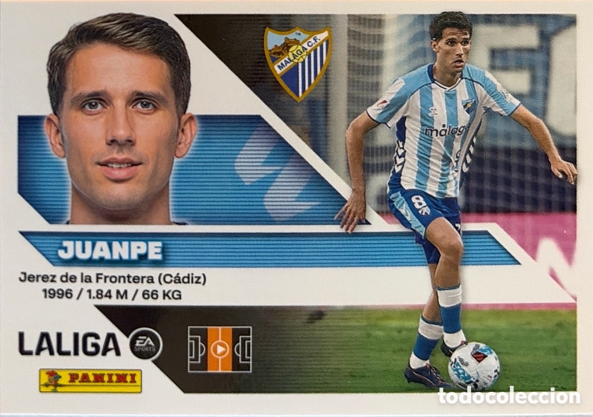 Fu&szlig;ball-Sticker: 13B.- Juanpe (MALAGA) - COLECCIONES ESTE 2026/27 (PANINI)