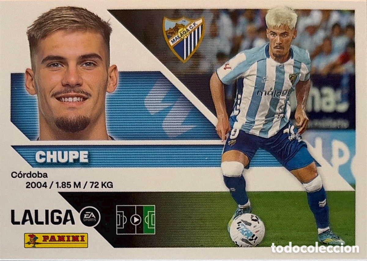 Fu&szlig;ball-Sticker: 20.- Chupe (MALAGA) - COLECCIONES ESTE 2026/27 (PANINI)