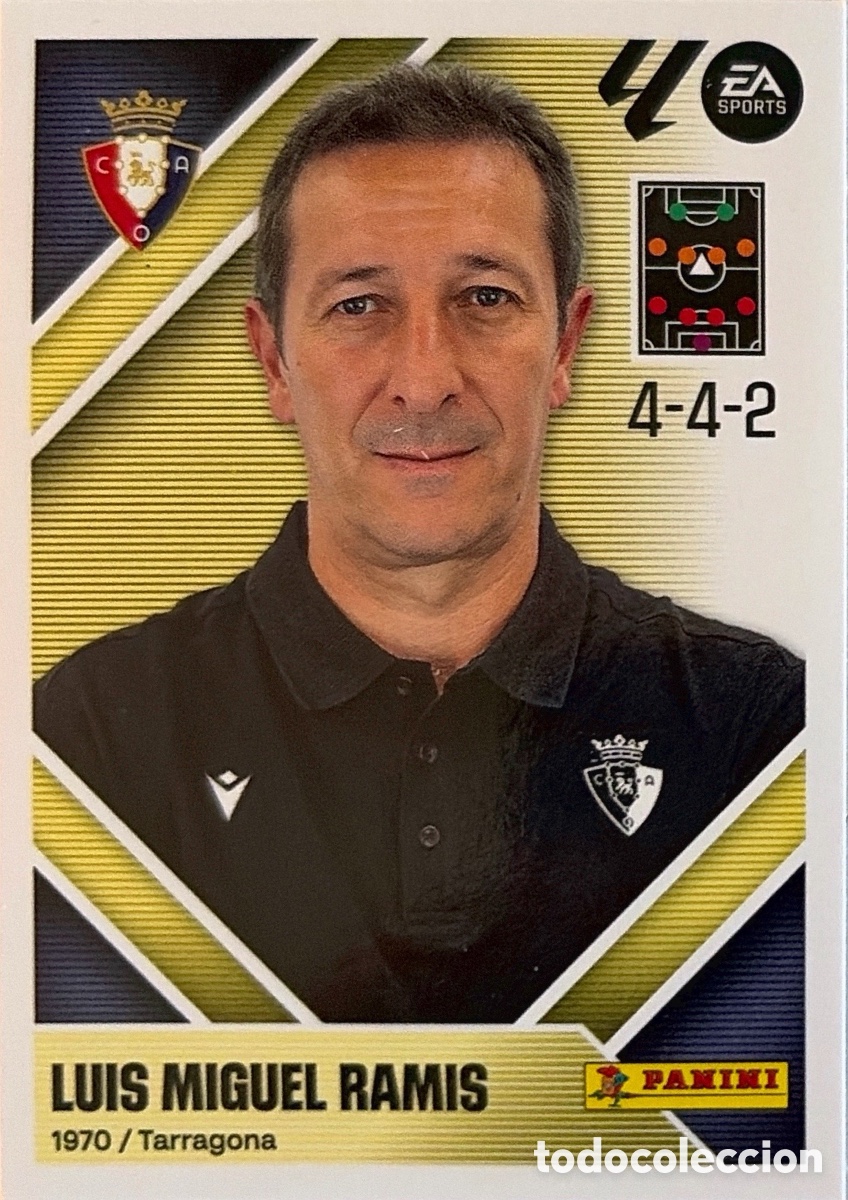 Fu&szlig;ball-Sticker: 2.- Luis Miguel Ramis (OSASUNA) - COLECCIONES ESTE 2026/27 (PANINI)