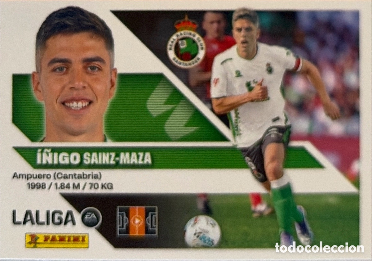 Fu&szlig;ball-Sticker: 13.- &Iacute;&ntilde;igo (RACING SANTANDER) - COLECCIONES ESTE 2026/27 (PANINI)