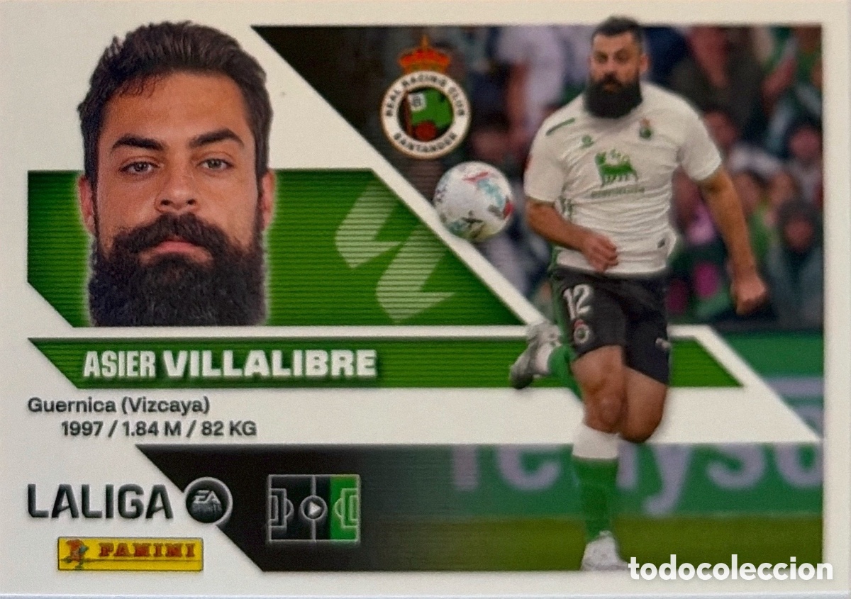 Fu&szlig;ball-Sticker: 20.- Villalibre (RACING SANTANDER) - COLECCIONES ESTE 2026/27 (PANINI)
