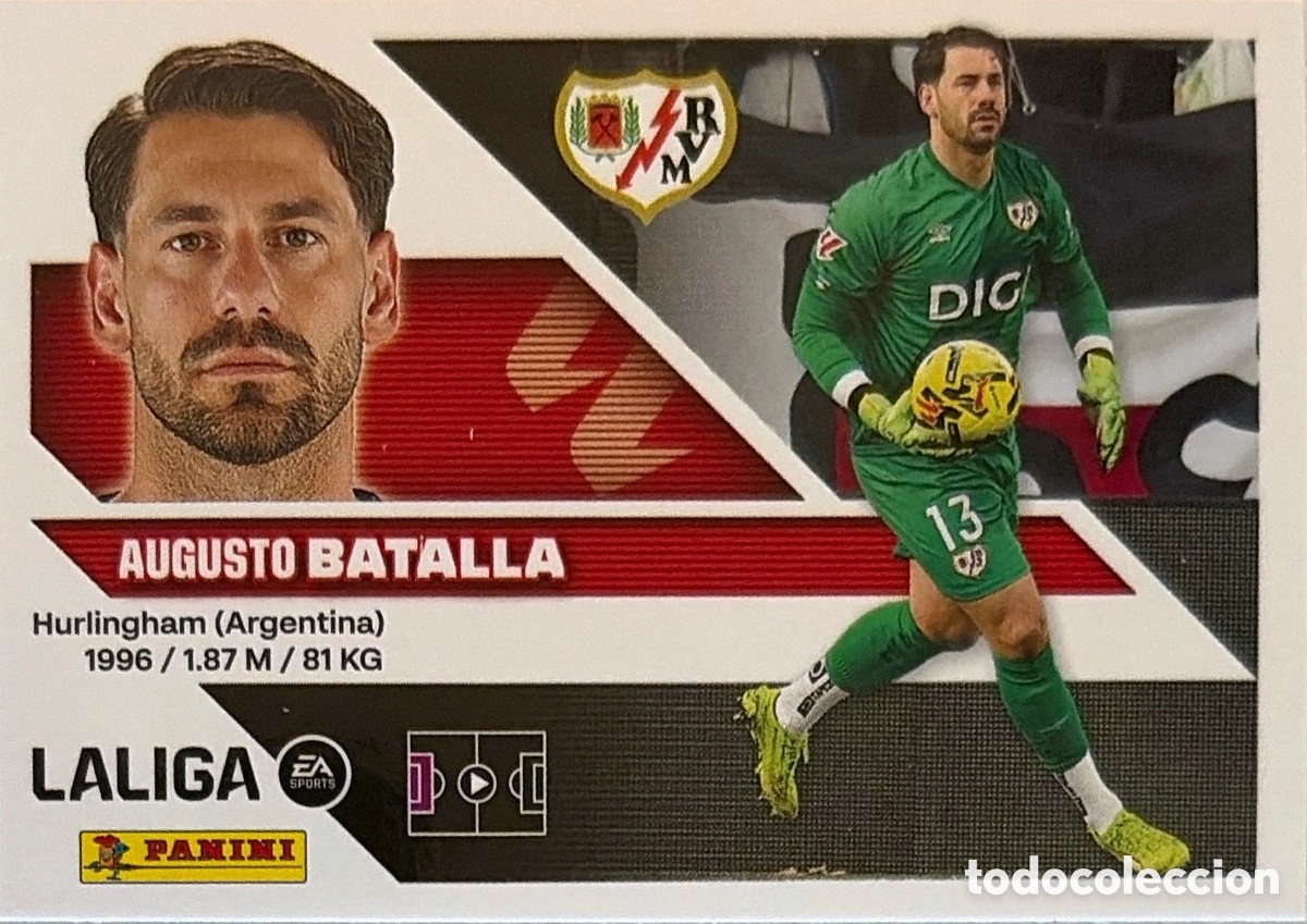 Fu&szlig;ball-Sticker: 3.- Batalla (RAYO VALLECANO) - COLECCIONES ESTE 2026/27 (PANINI)