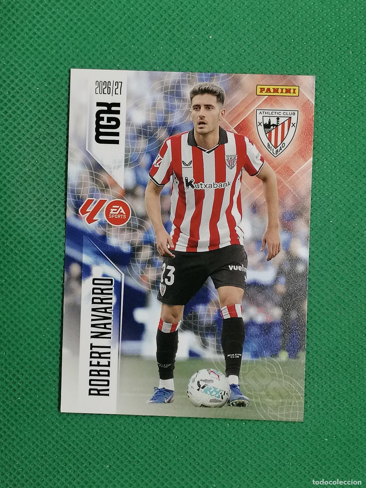 Football Stickers: 51 ROBERT NAVARRO ATHLETIC BILBAO ⚽ MEGACRACKS LIGA 2026 2027 26 27 ⚽