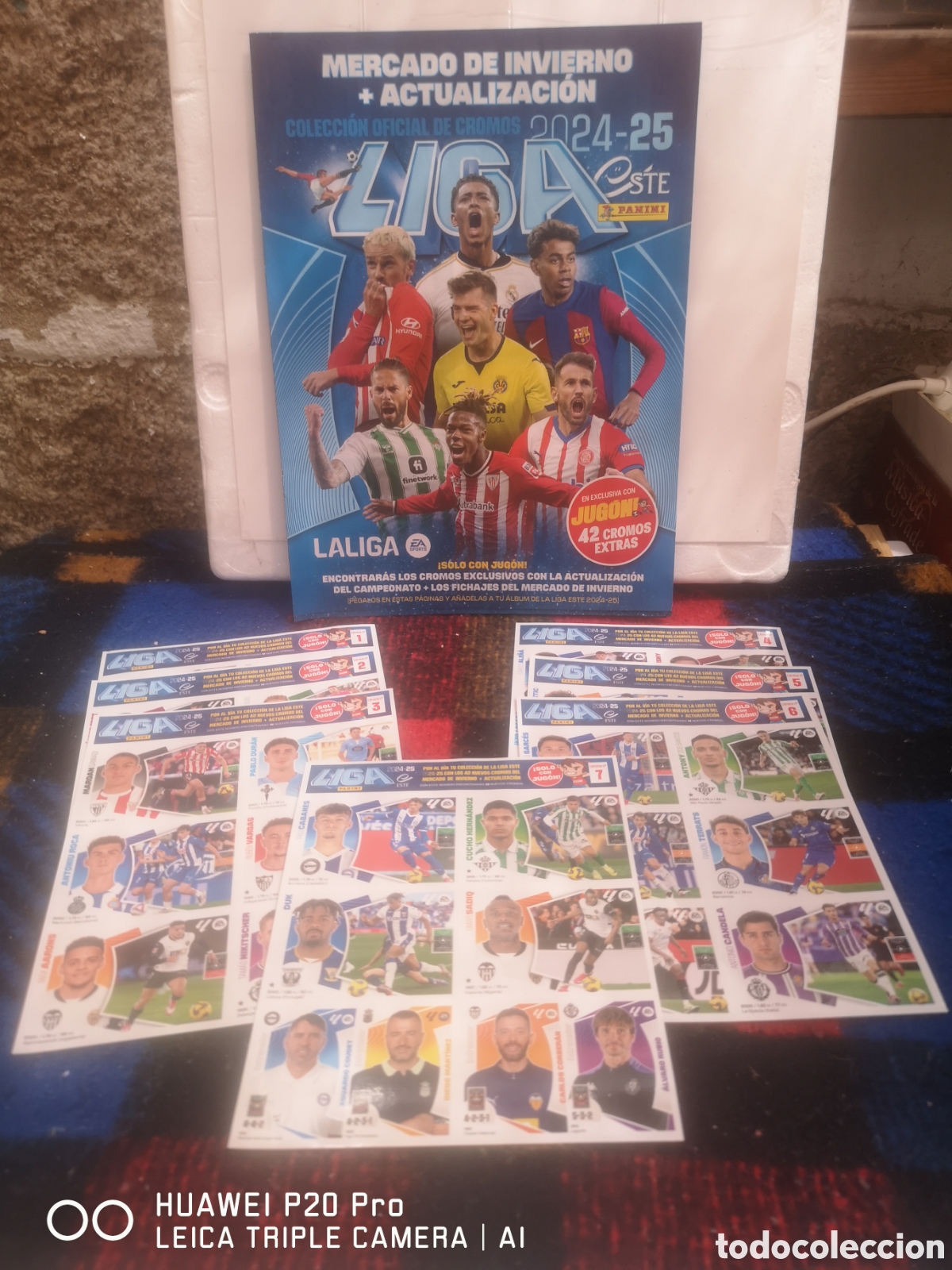 Football Stickers: MERCADO INVIERNO + ACTUALIZACI&Oacute;N LIGA 2024 25 &Aacute;LBUM COMPLETO