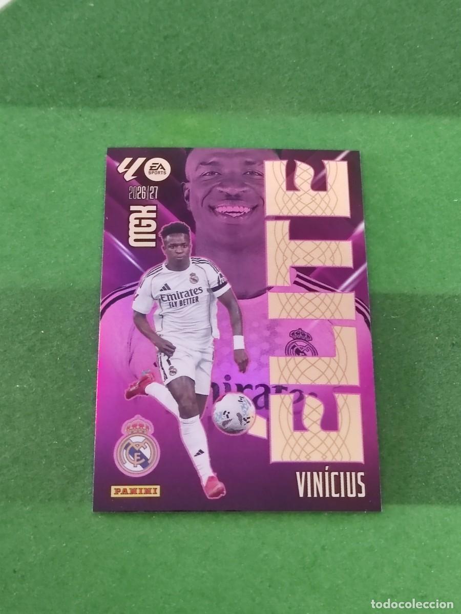 Football Stickers: 18 Vinicius Real Madrid &Eacute;lite Megacracks 2026/27 26/27