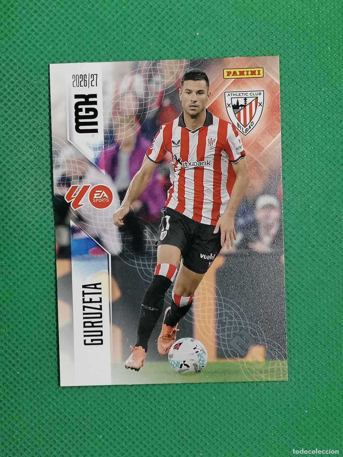 Football Stickers: 53 GURUZETA ATHLETIC BILBAO ⚽ MEGACRACKS LIGA 2026 2027 26 27 ⚽