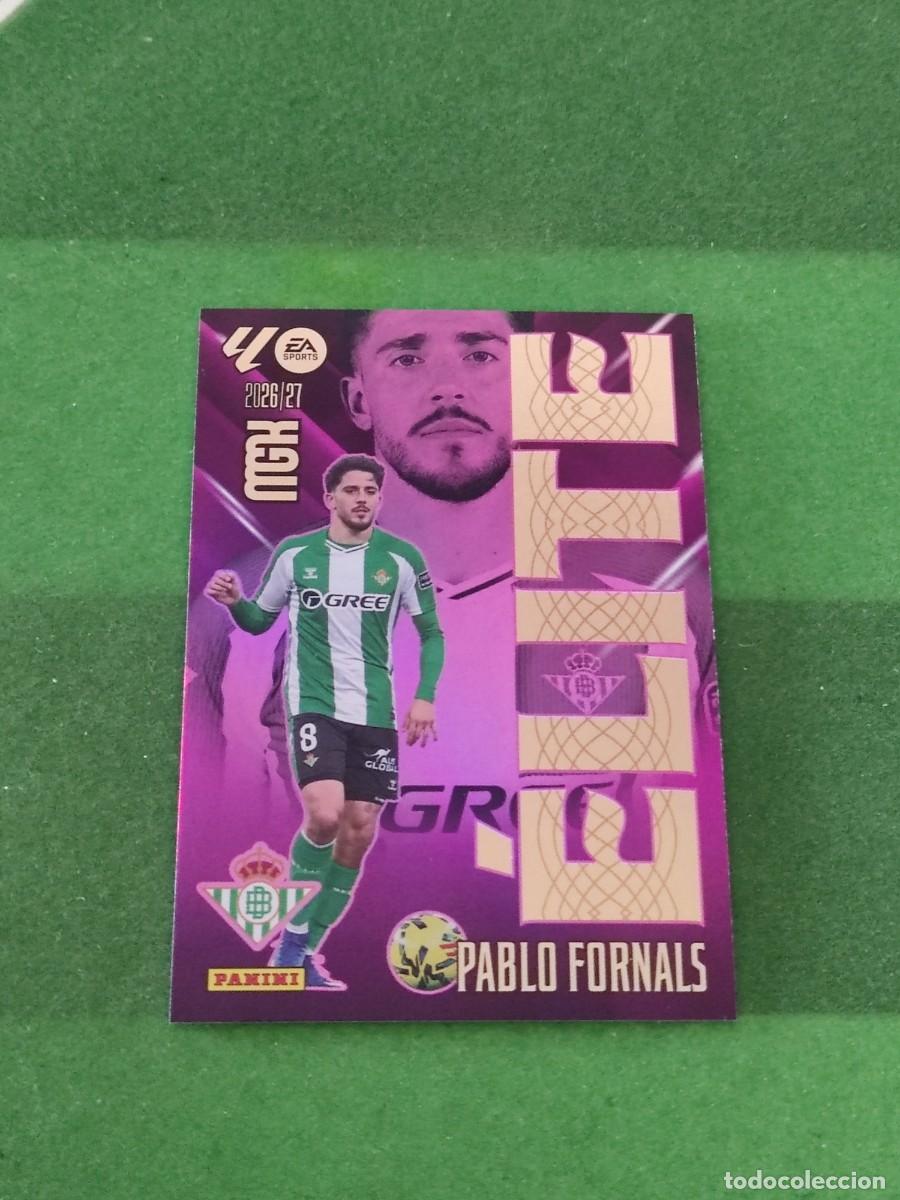 Football Stickers: 14 Pablo Fornals Betis &Eacute;lite Megacracks 2026/27 26/27