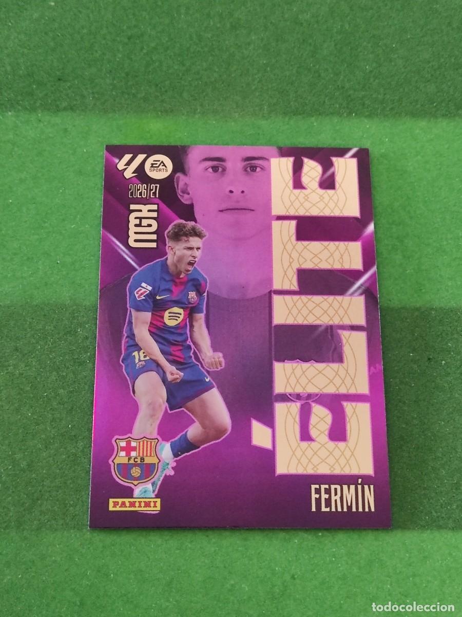 Cromos de f&uacute;tbol: 6 Ferm&iacute;n Barcelona &Eacute;lite Megacracks 2026/27 26/27