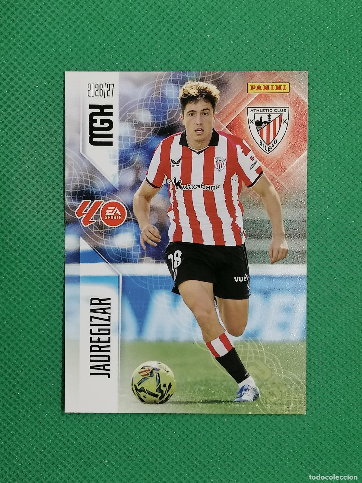 Cromos de f&uacute;tbol: 46 JAUREGUIZAR ATHLETIC BILBAO ⚽ MEGACRACKS LIGA 2026 2027 26 27 ⚽