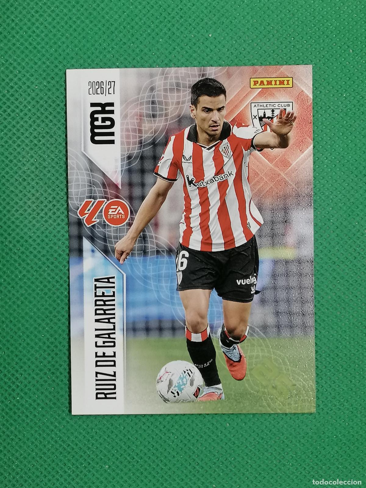 Cromos de f&uacute;tbol: 45 RUIZ DE GALARRETA ATHLETIC BILBAO ⚽ MEGACRACKS LIGA 2026 2027 26 27 ⚽