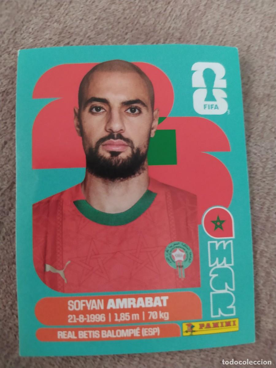 Cromos de f&uacute;tbol: MAR 10 MAR10 Sofyan AMRABAT Marruecos Mundial 2026 Panini
