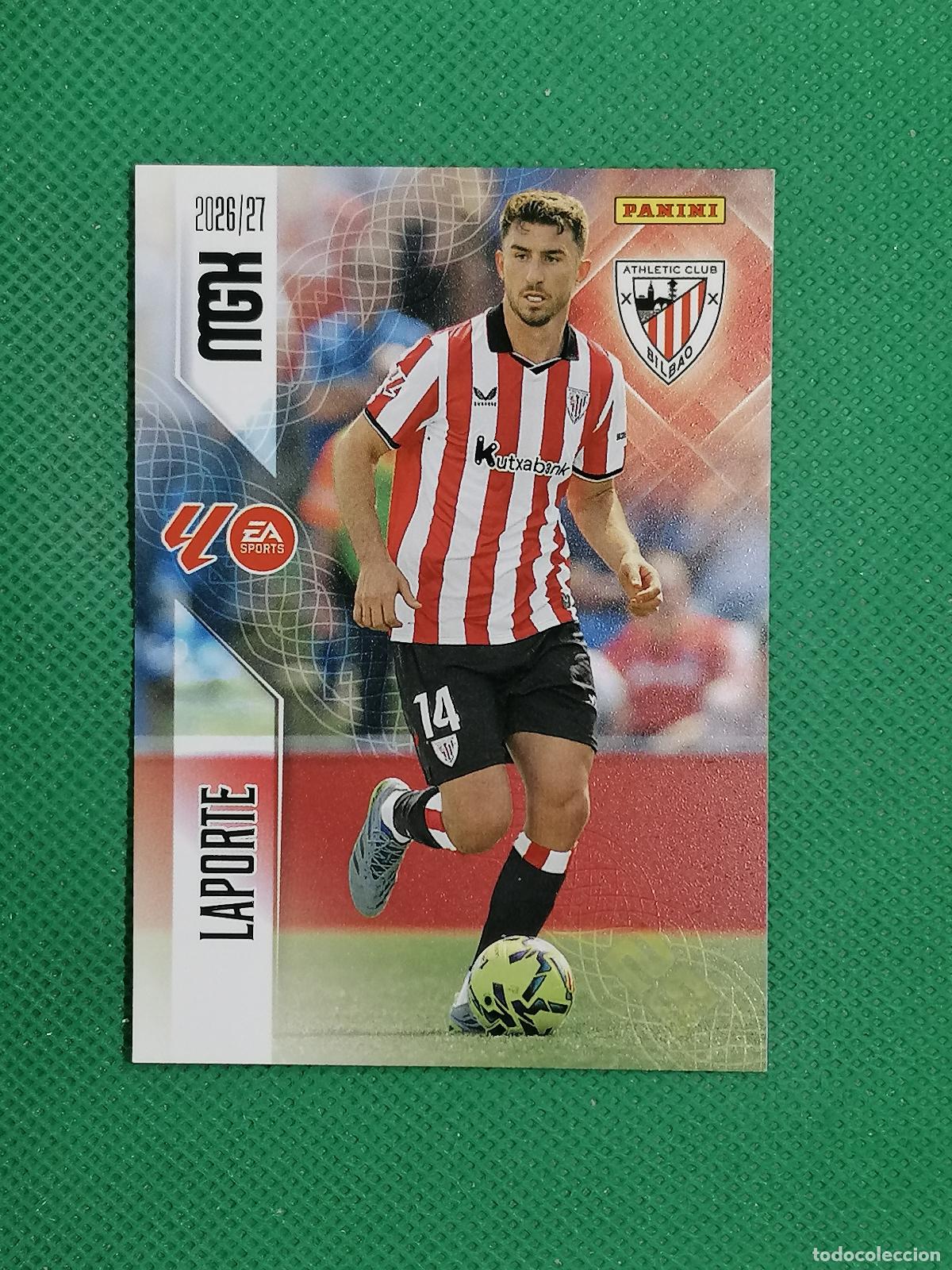 Cromos de f&uacute;tbol: 43 LAPORTE ATHLETIC BILBAO ⚽ MEGACRACKS LIGA 2026 2027 26 27 ⚽