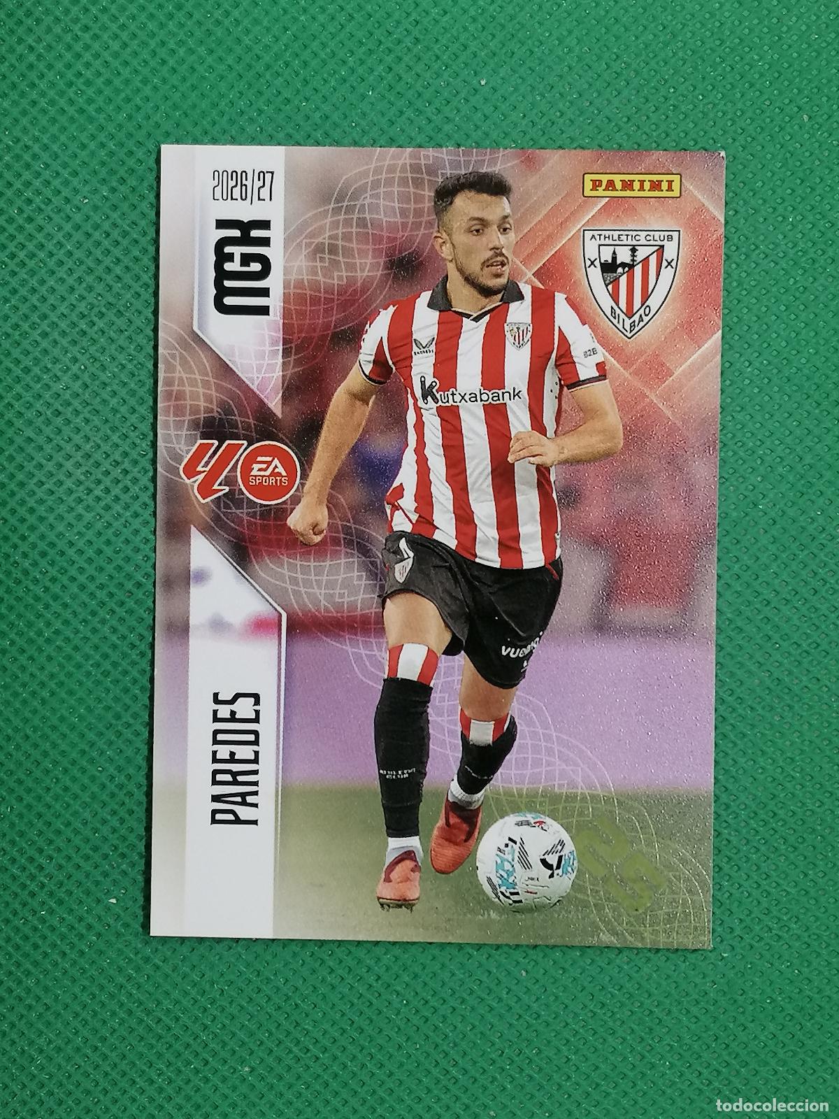 Cromos de f&uacute;tbol: 42 PAREDES ATHLETIC BILBAO ⚽ MEGACRACKS LIGA 2026 2027 26 27 ⚽