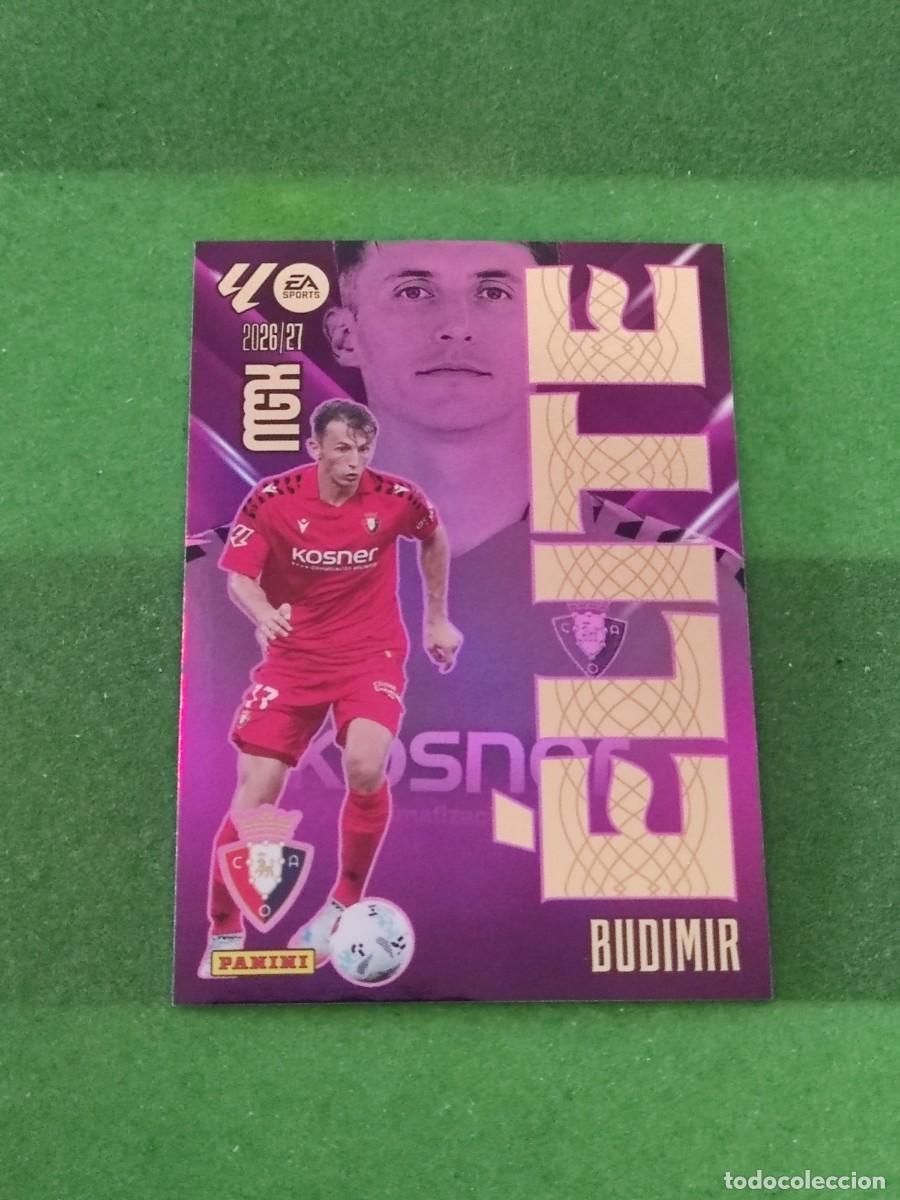Cromos de f&uacute;tbol: 3 Budimir Osasuna &Eacute;lite Megacracks 2026/27 26/27