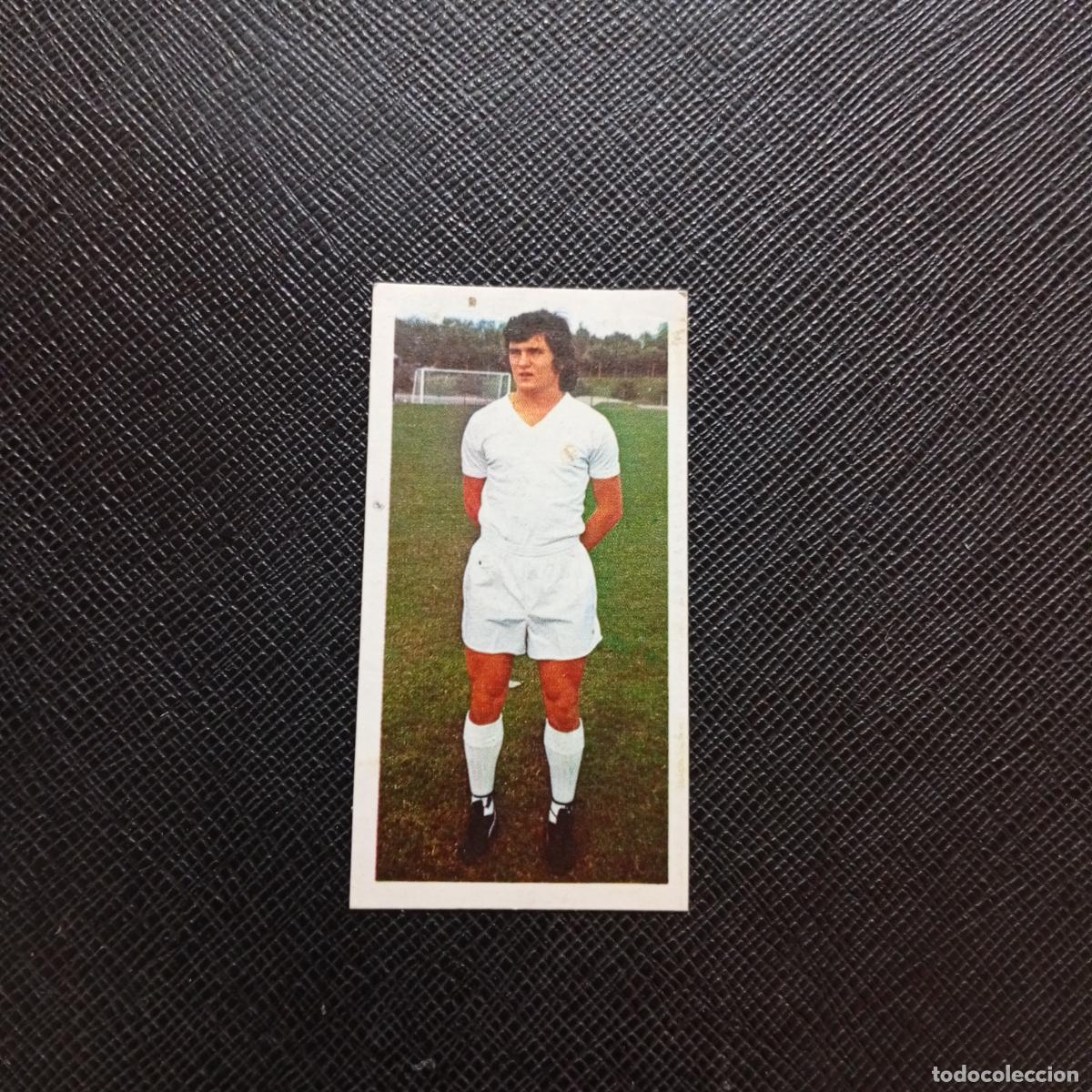 Cromos de f&uacute;tbol: CAMACHO REAL MADRID ESTE 1975 1976 CROMO FUTBOL LIGA 75 76 - DESPEGADO - A197 PG523