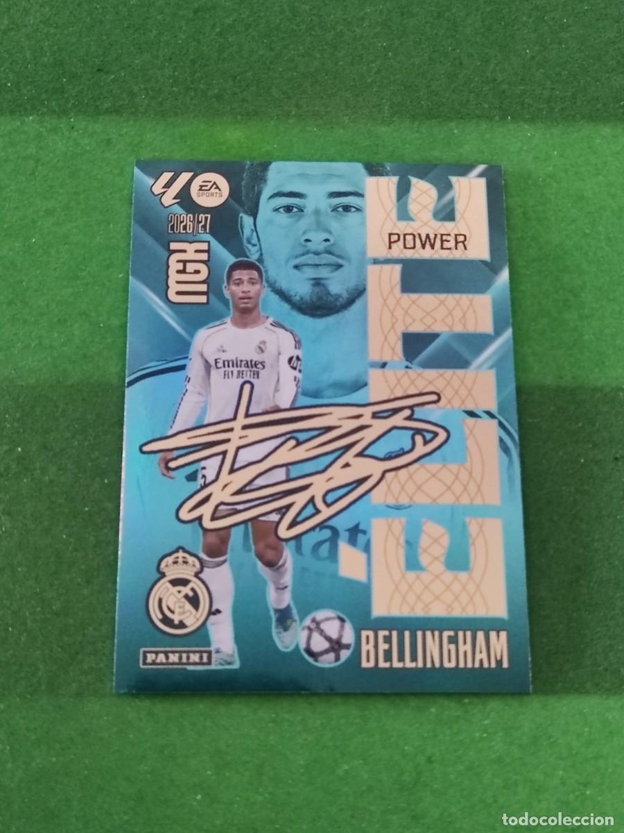 Cromos de f&uacute;tbol: 2 P Bellingham Real Madrid &Eacute;lite power Megacracks 2026/27 26/27