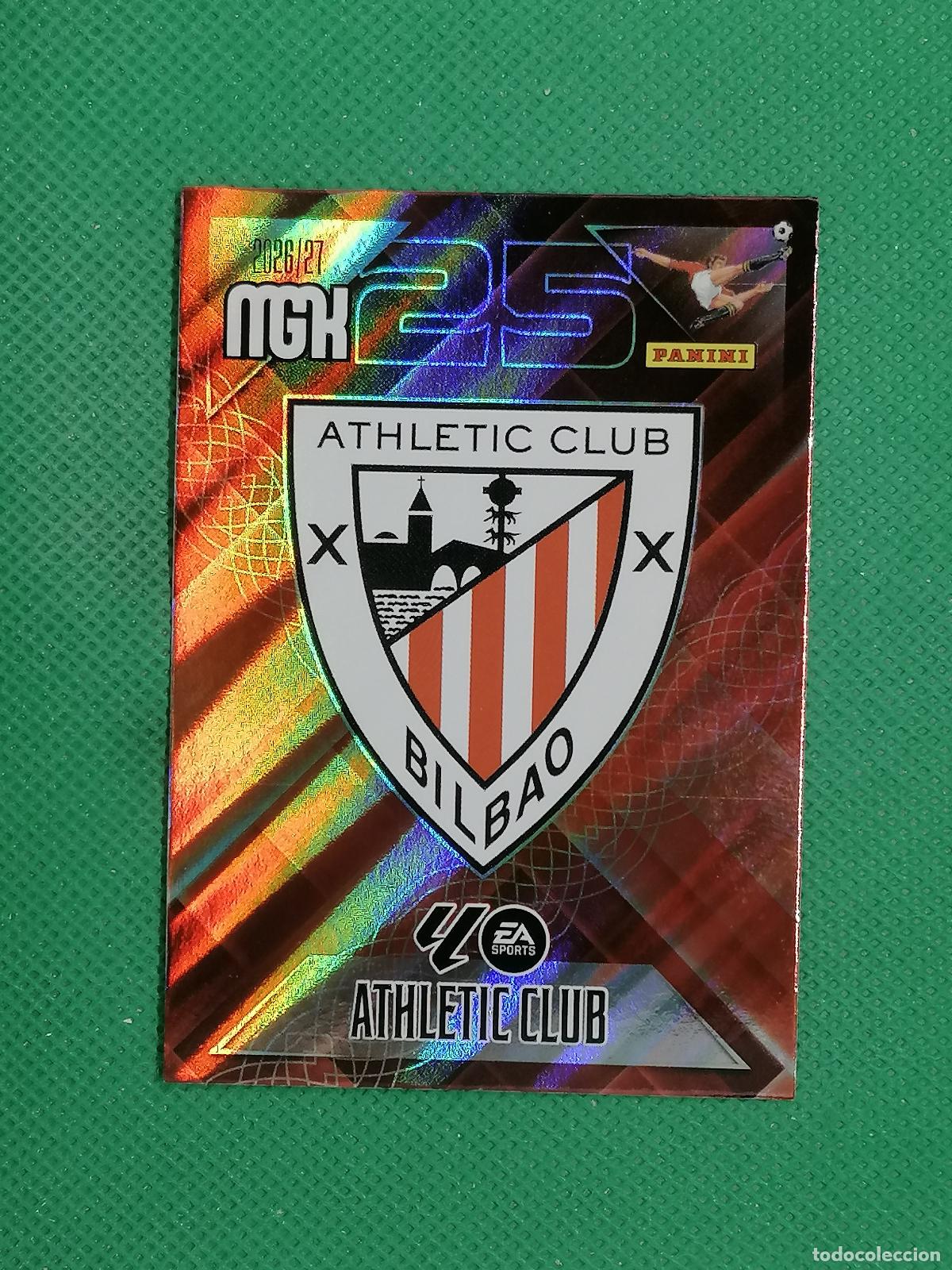 Cromos de f&uacute;tbol: 37 ESCUDO ATHLETIC BILBAO ⚽ MEGACRACKS LIGA 2026 2027 26 27 ⚽