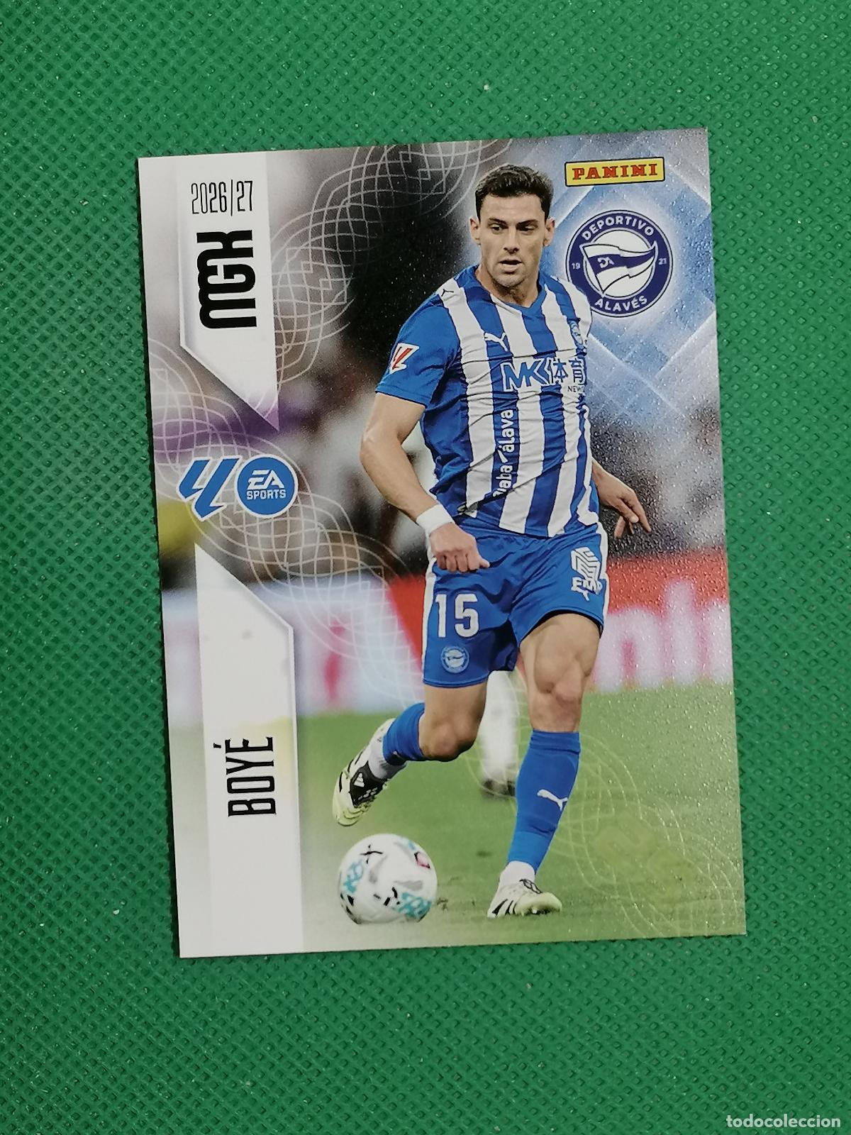 Cromos de f&uacute;tbol: 36 BOYE ALAVES ⚽ MEGACRACKS LIGA 2026 2027 26 27 ⚽