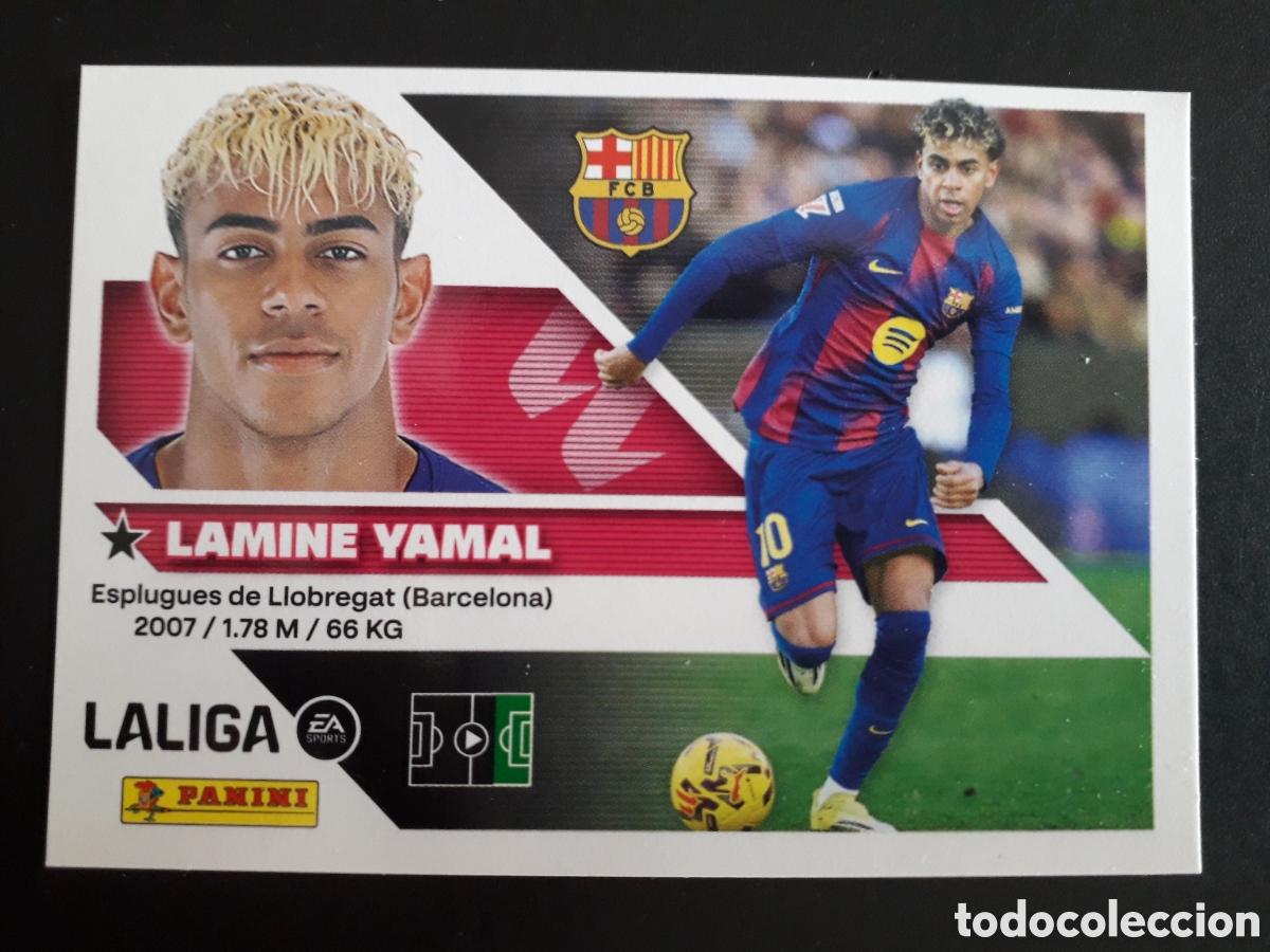 Cartes &agrave; collectionner de Football: LAMINE YAMAL FC BARCELONA N&deg; 20 ED ESTE 2026 2027 26 27 SIN PEGAR PEDIDO M&Iacute;NIMO 3&euro;