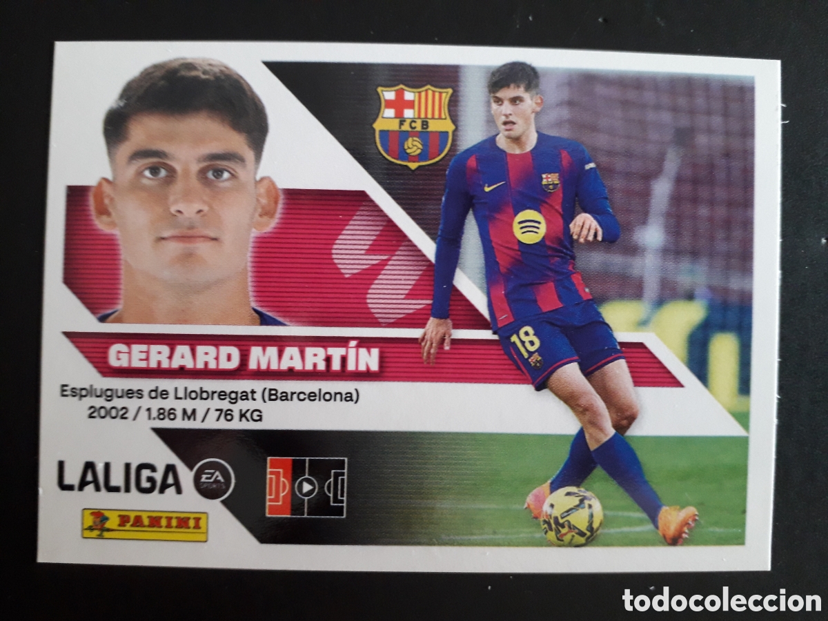 Cartes &agrave; collectionner de Football: GERARD MART&Iacute;N FC BARCELONA N&deg; 8 ED ESTE 2026 2027 26 27 SIN PEGAR PEDIDO M&Iacute;NIMO 3&euro;