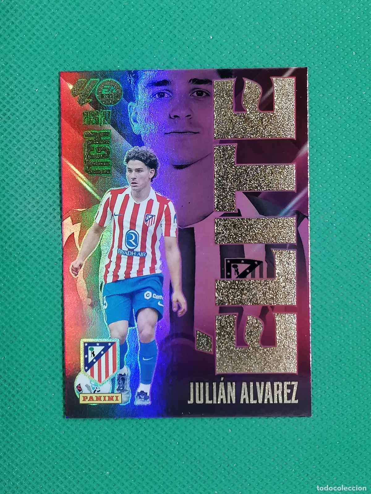 Cromos de f&uacute;tbol: 8 JULIAN ALVAREZ ATLETICO DE MADRID ELITE ⚽ MEGACRACKS LIGA 2026 2027 26 27 ⚽
