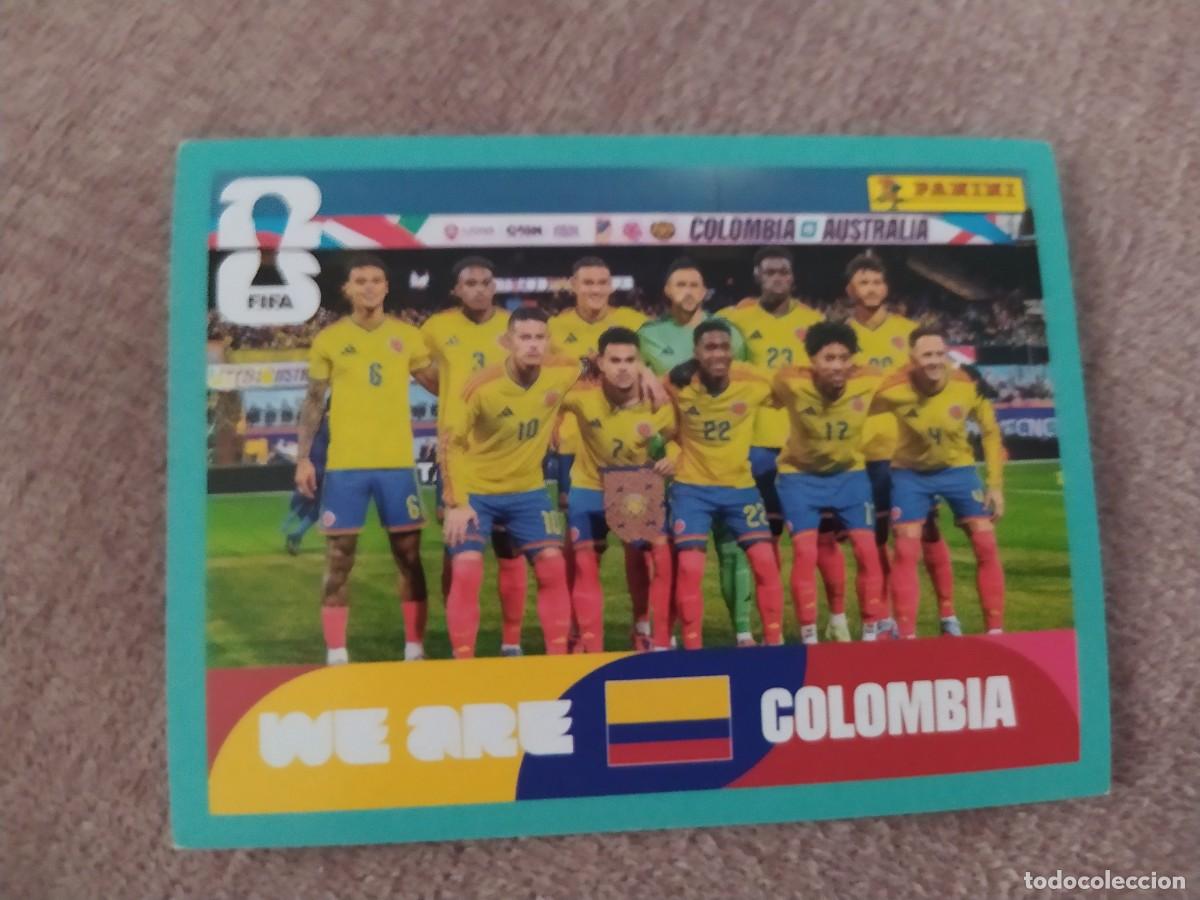 Cromos de f&uacute;tbol: COL 13 COL13 EQUIPO Colombia Mundial 2026 Panini