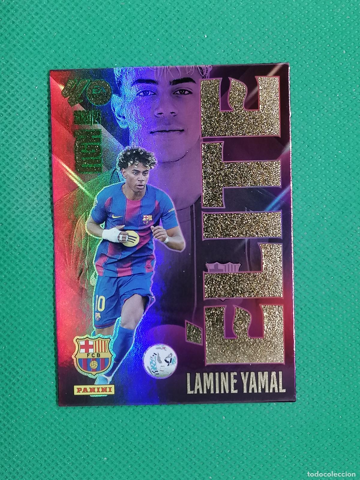 Cromos de f&uacute;tbol: 9 LAMINE YAMAL BARCELONA ELITE ⚽ MEGACRACKS LIGA 2026 2027 26 27 ⚽