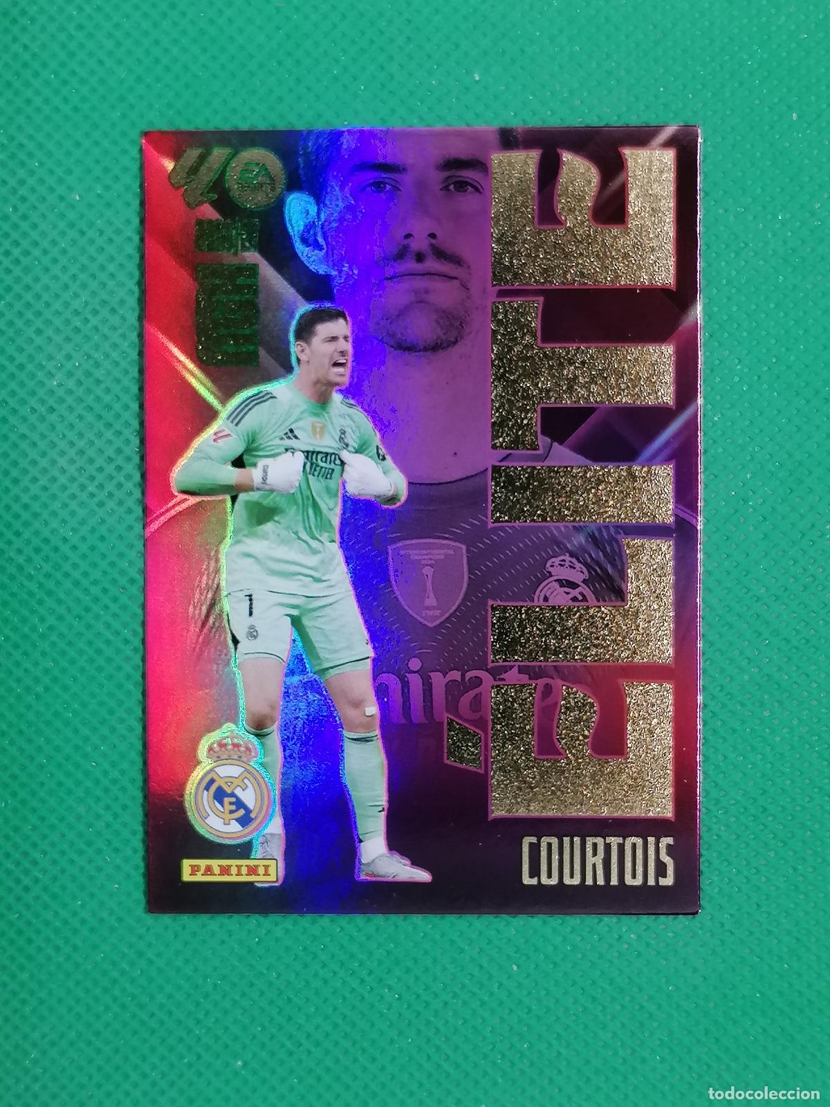 Cromos de f&uacute;tbol: 4 COURTOIS REAL MADRID ELITE ⚽ MEGACRACKS LIGA 2026 2027 26 27 ⚽