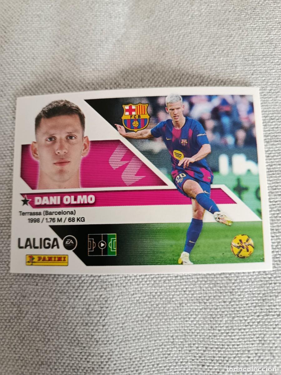 Cromos de f&uacute;tbol: Cromo liga este 26/27. 17- Dani Olmo. Barcelona. Nunca pegado.
