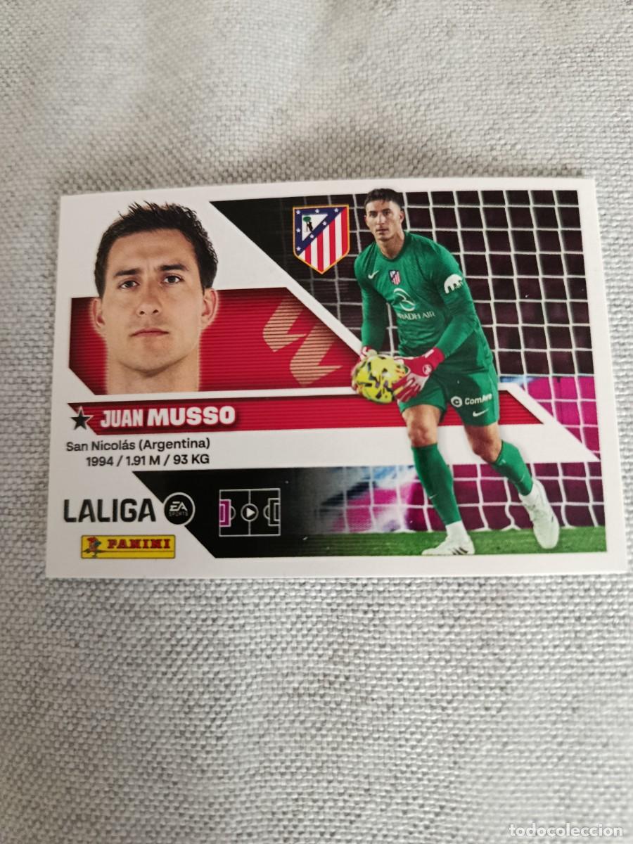 Cromos de f&uacute;tbol: Cromo liga este 26/27. 3- Musso. Atl&eacute;tico de Madrid. Nunca pegado.