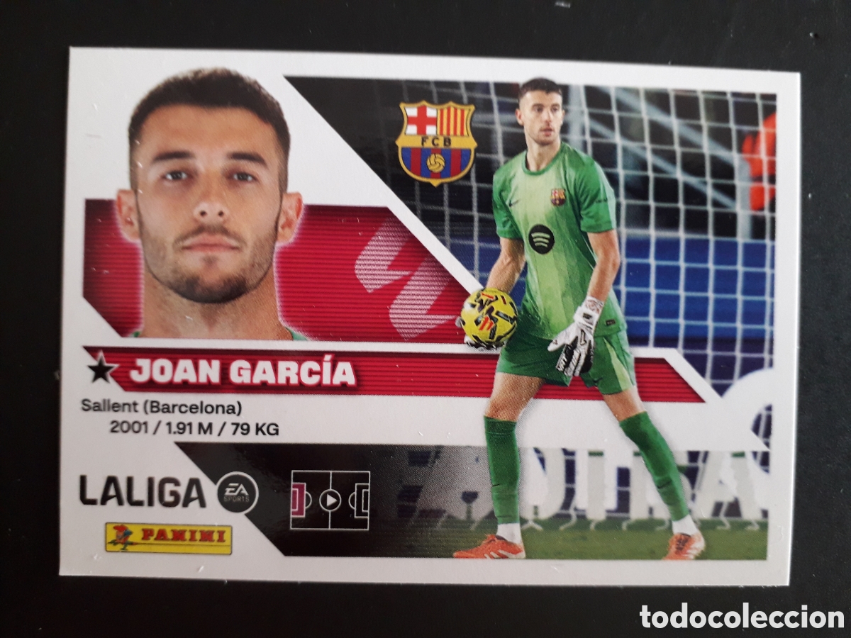 Football Stickers: JOAN GARC&Iacute;A FC BARCELONA N&deg; 3 ED ESTE 2026 2027 26 27 SIN PEGAR PEDIDO M&Iacute;NIMO 3&euro;