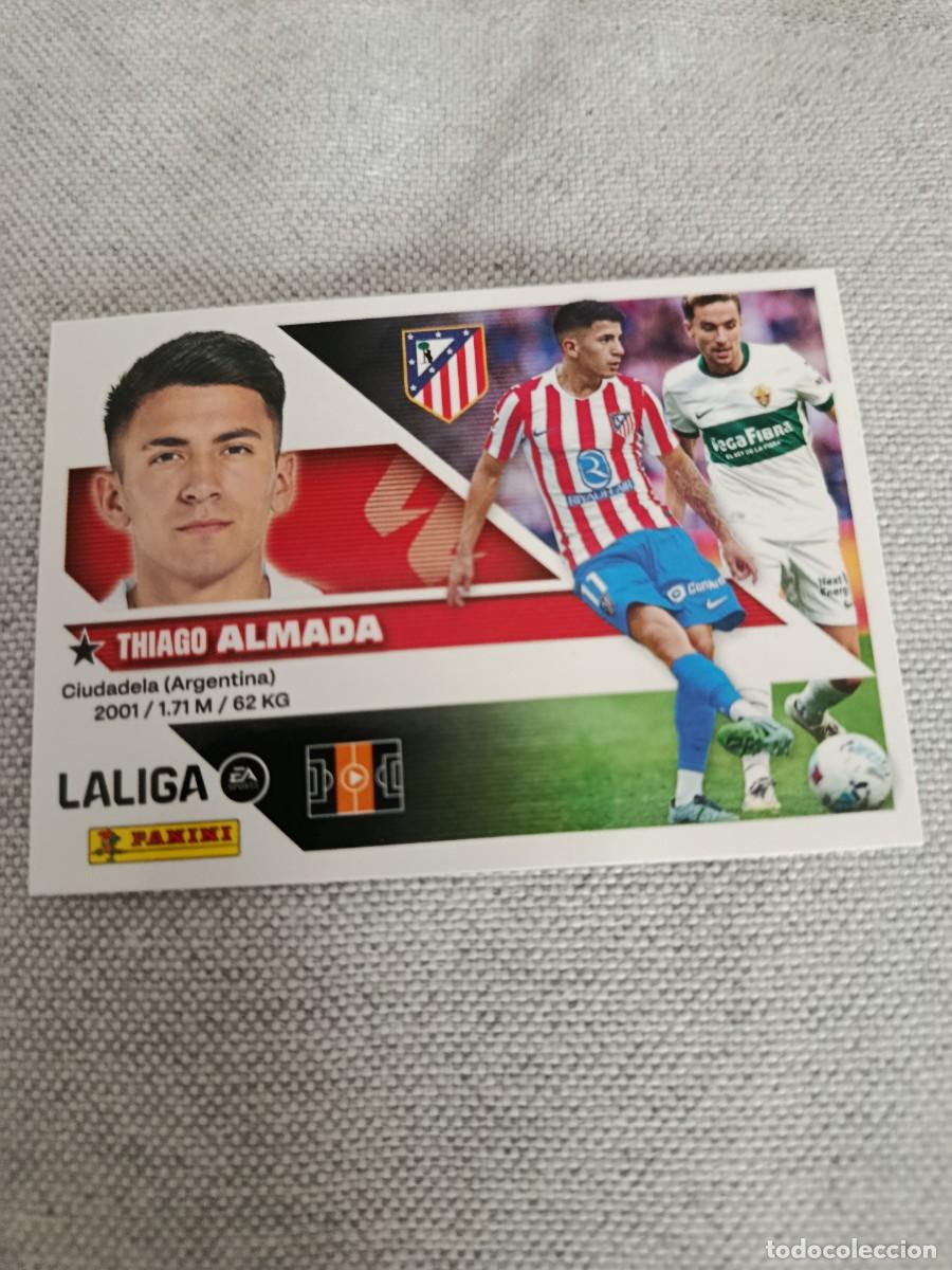 Football Stickers: Cromo liga este 26/27. 16- Almada. Atl&eacute;tico de Madrid. Nunca pegado.