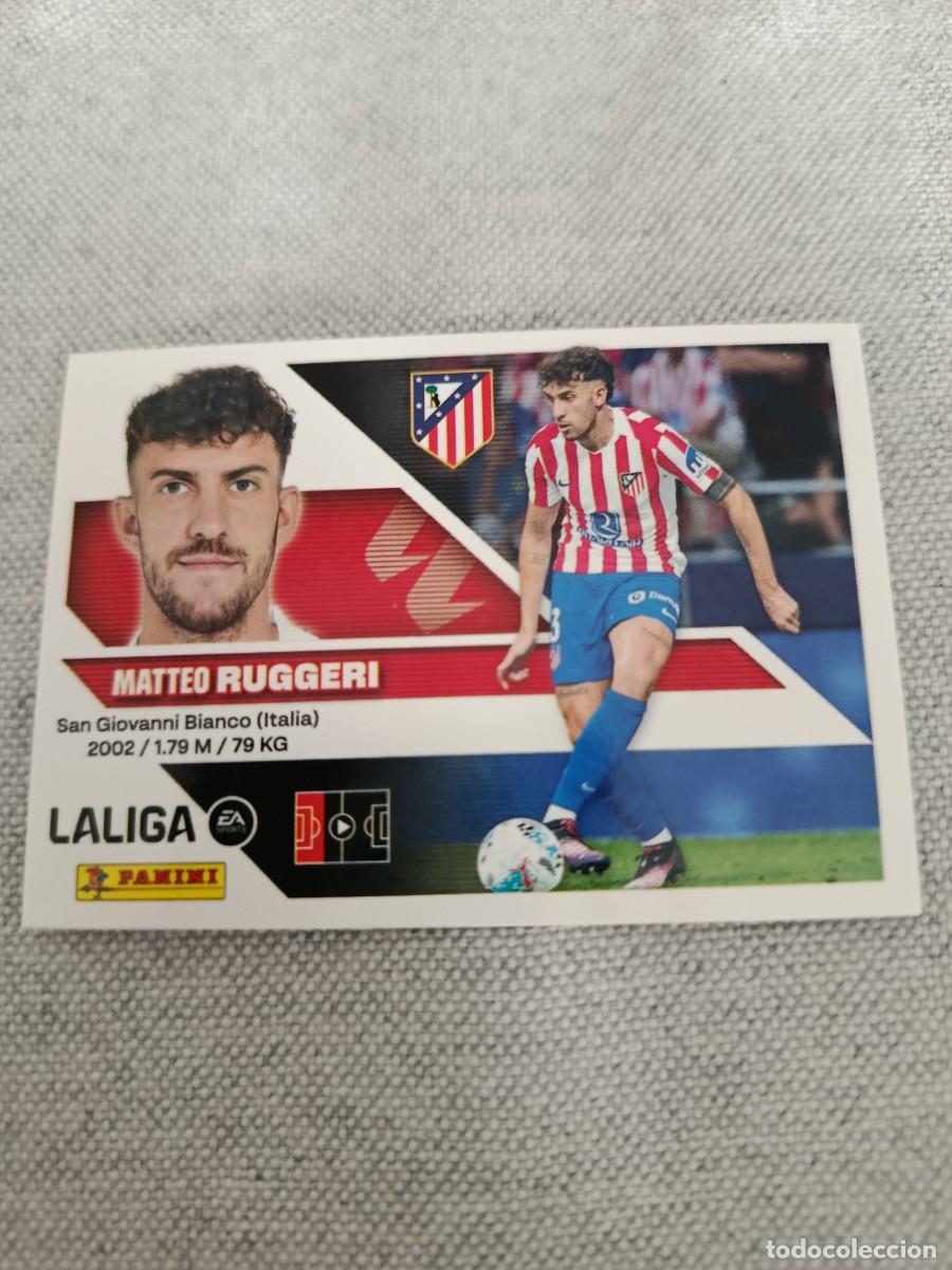 Cromos de f&uacute;tbol: Cromo liga este 26/27. 10- Ruggeri. Atl&eacute;tico de Madrid. Nunca pegado.