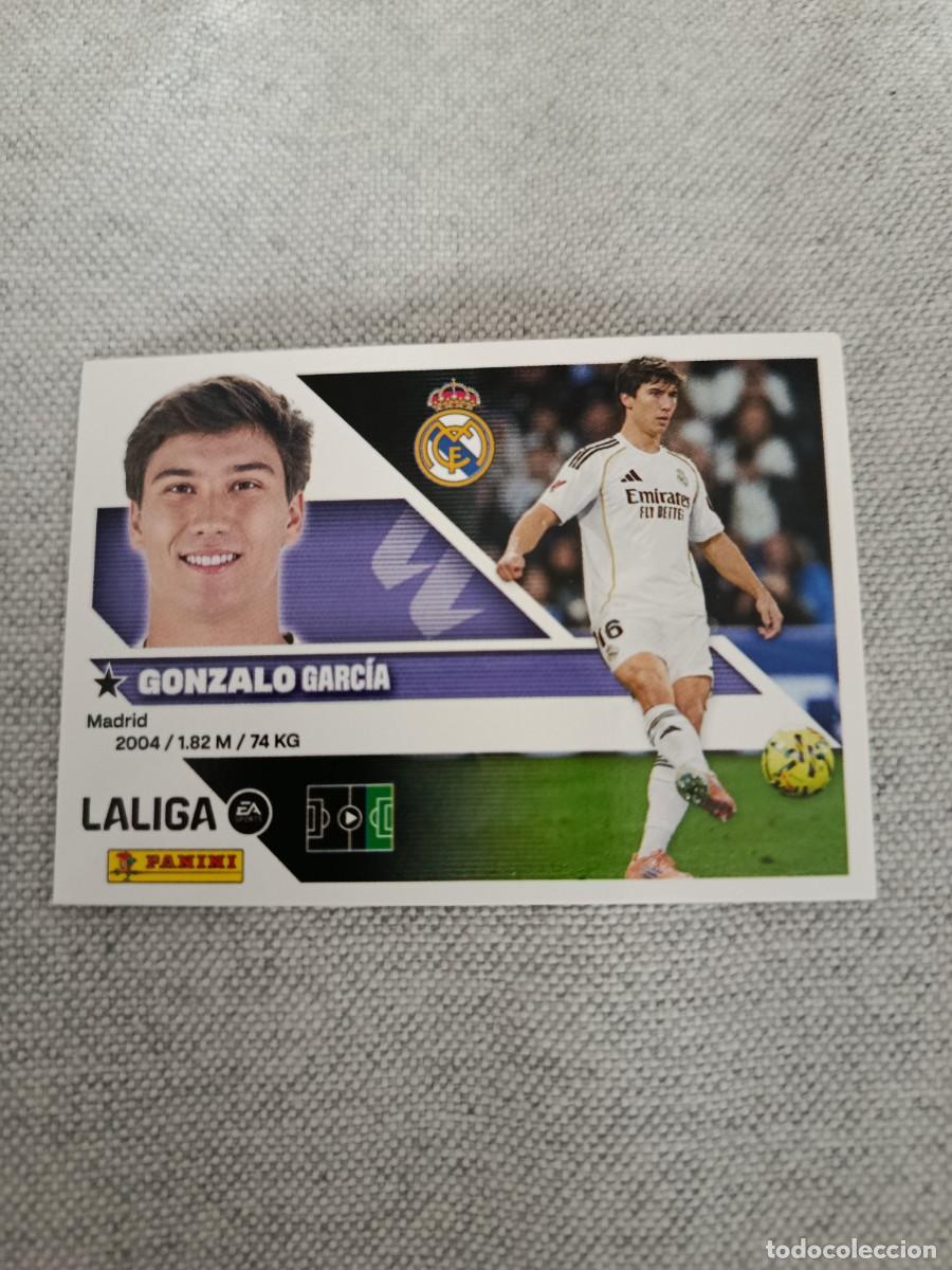 Cromos de f&uacute;tbol: Cromo liga este 26/27. 17- Gonzalo Garc&iacute;a. Real Madrid. Nunca pegado.