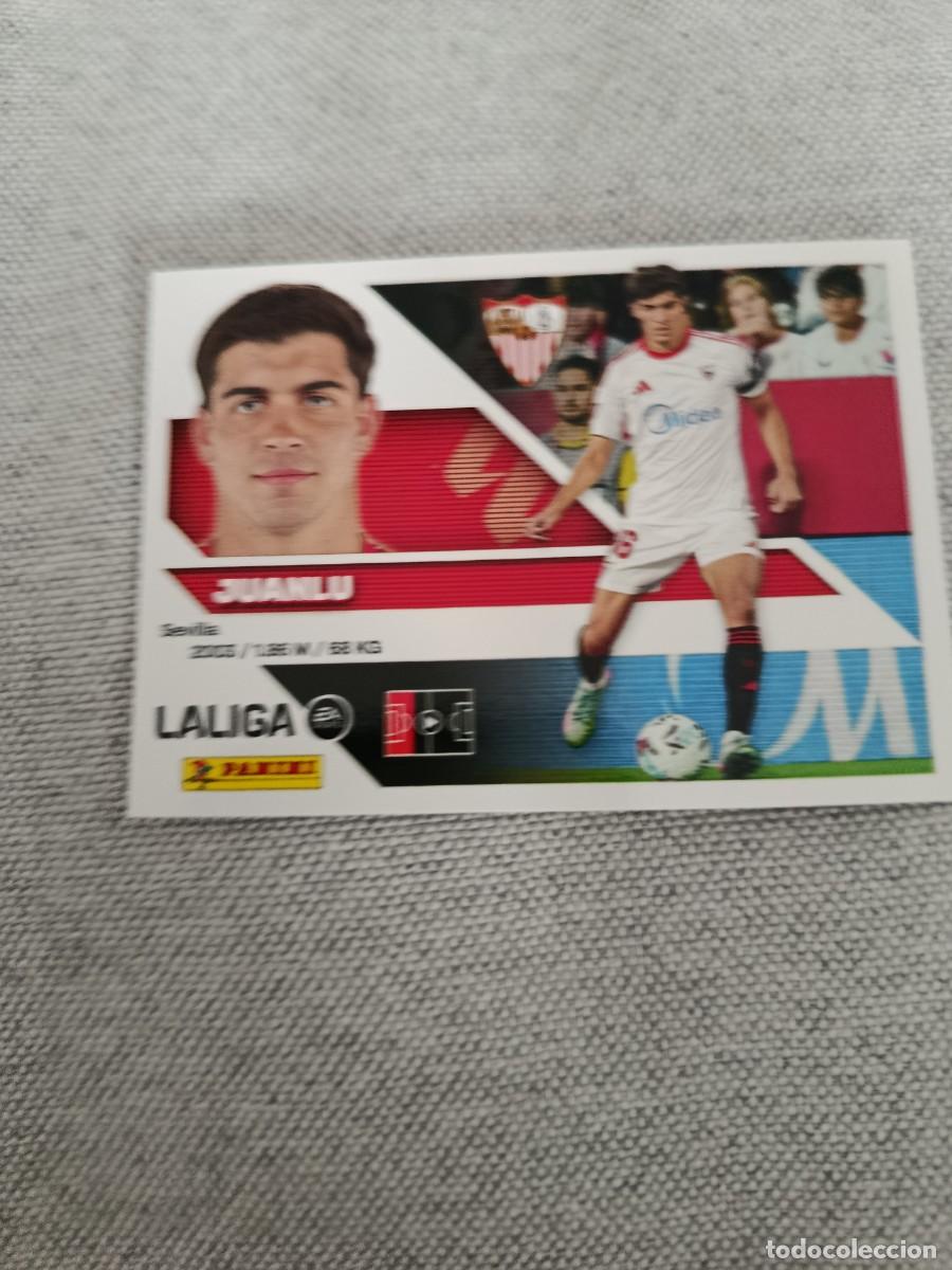 Football Stickers: Cromo liga este 26/27. 6- Juanlu. Sevilla. Nunca pegado.