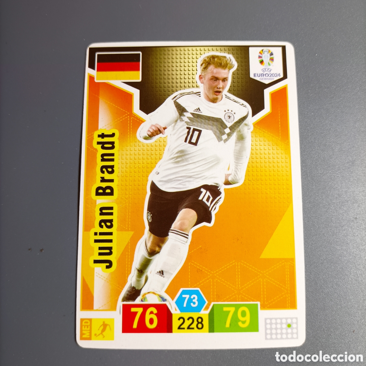 Cromos de f&uacute;tbol: ADRENALYN UEFA EURO 2024 ALEMANIA (ALEMANIA) JULIAN BRANDT