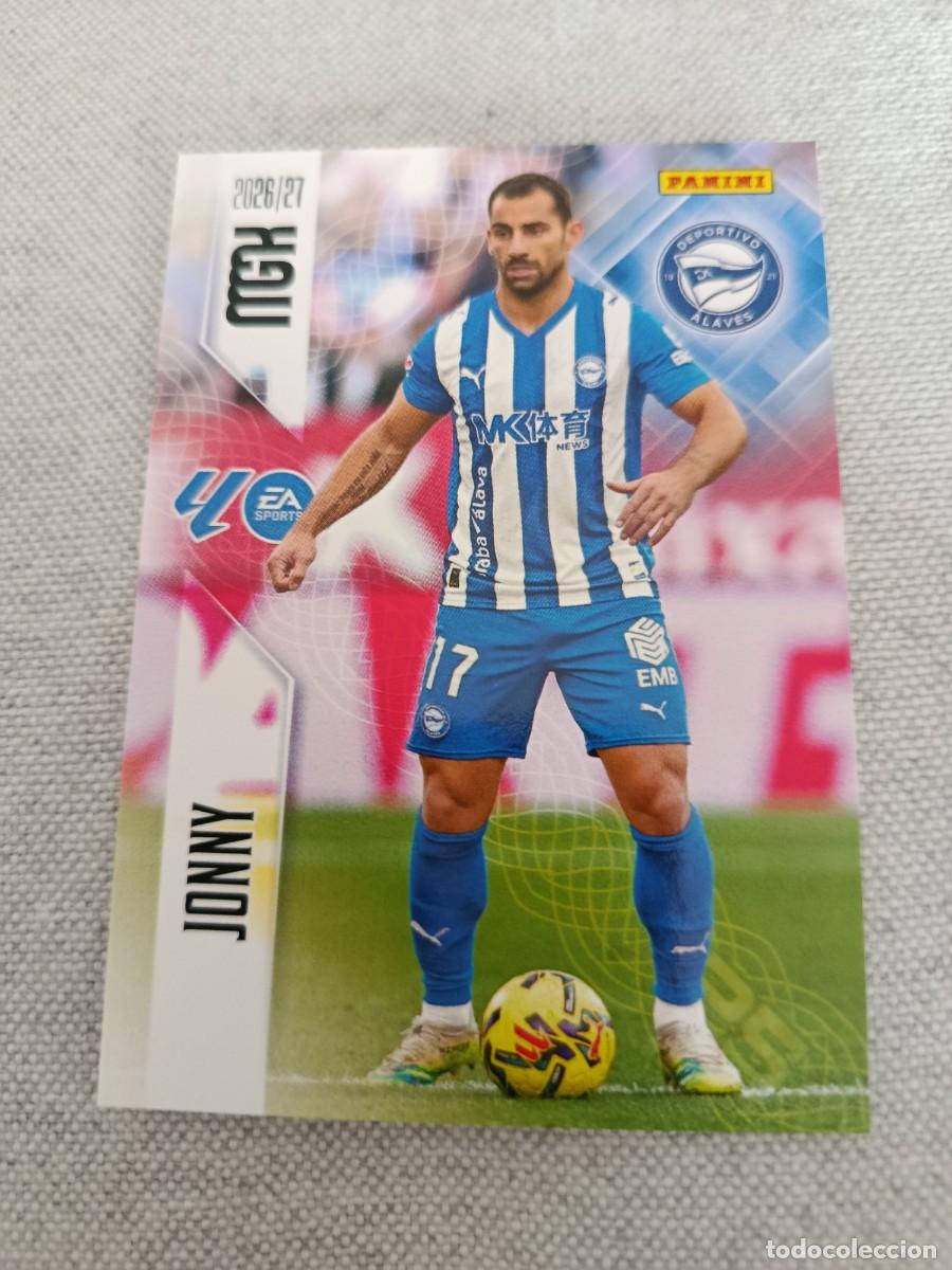 Cromos de f&uacute;tbol: Megacracks 26/27. 22- Jonny. Alav&eacute;s.