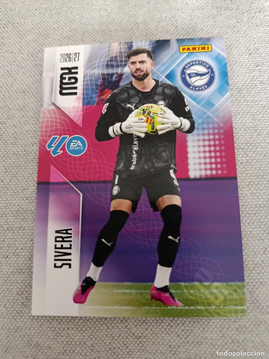 Cromos de f&uacute;tbol: Megacracks 26/27. 20- Sivera. Alav&eacute;s.