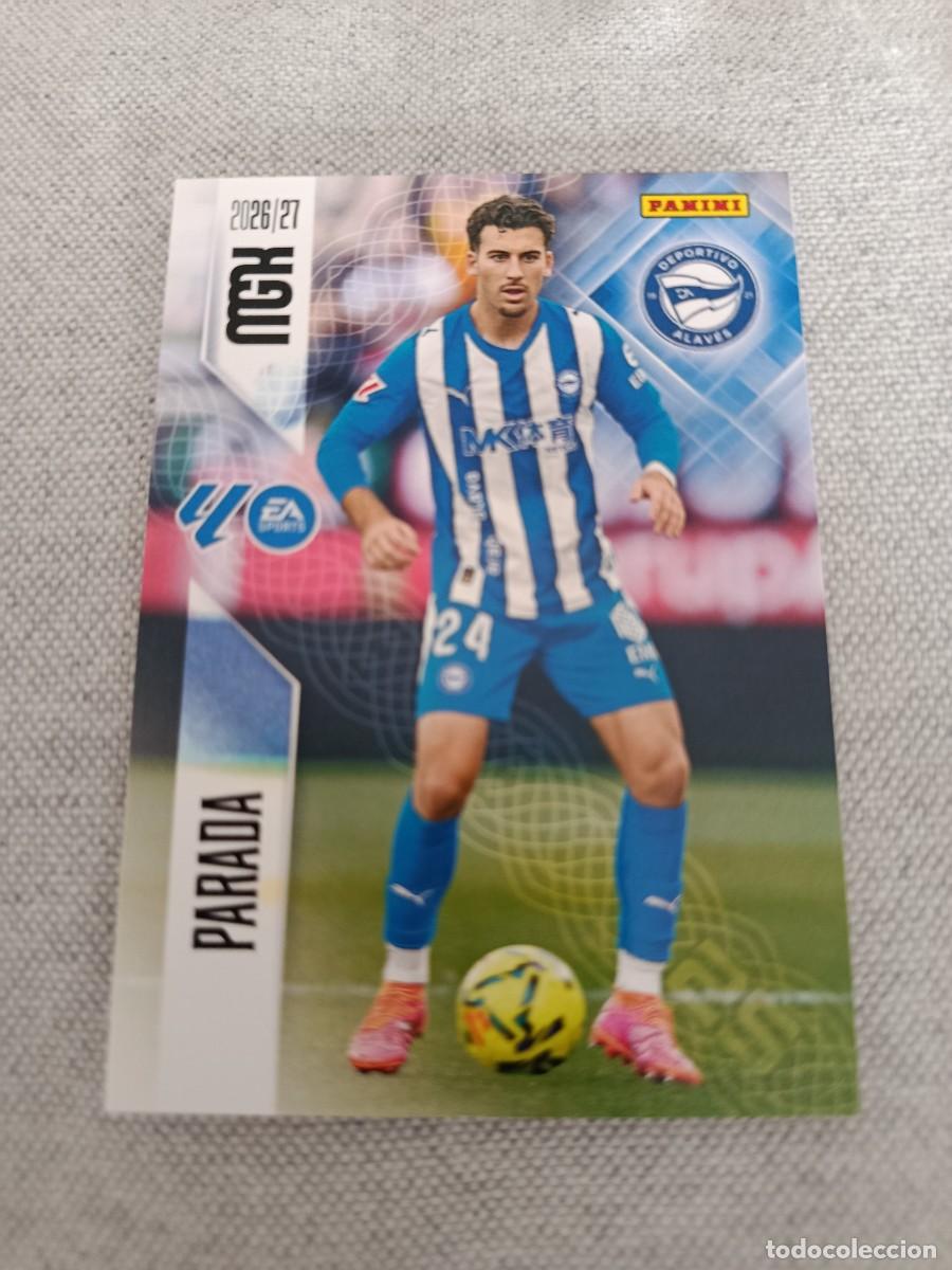 Cromos de f&uacute;tbol: Megacracks 26/27. 25- Parada. Alav&eacute;s.