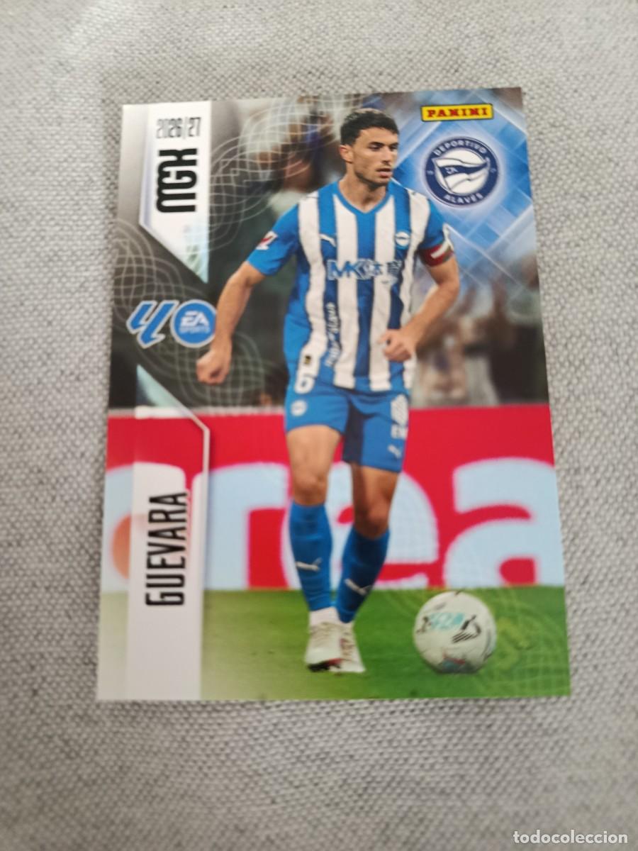 Cromos de f&uacute;tbol: Megacracks 26/27. 29- Guevara. Alav&eacute;s.