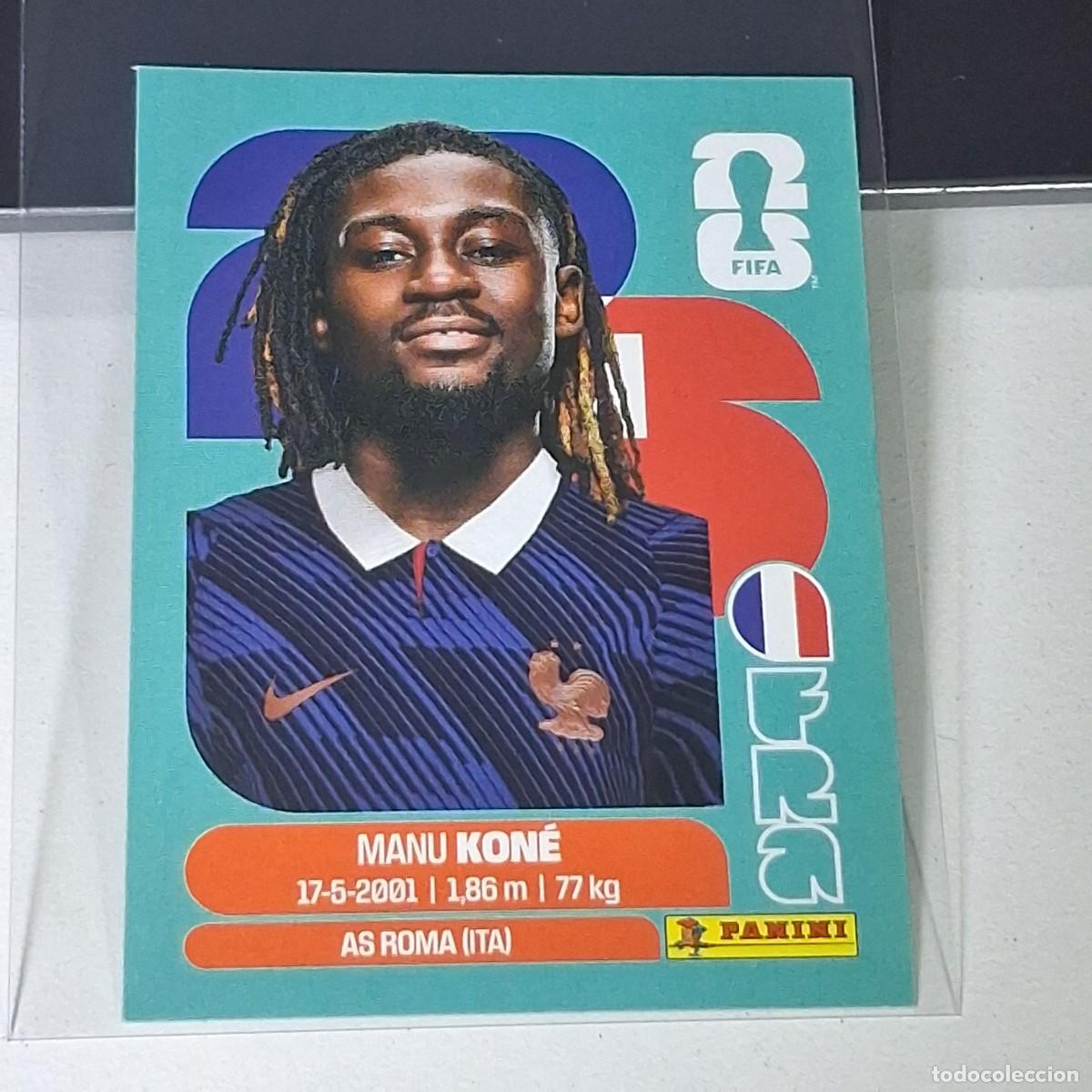 Cromos de f&uacute;tbol: B39 B39 FRA 11 FRA11 MANU KONE FRANCIA FRANCE FRA MUNDIAL FIFA WORLD CUP 2026 STICKER PANINI
