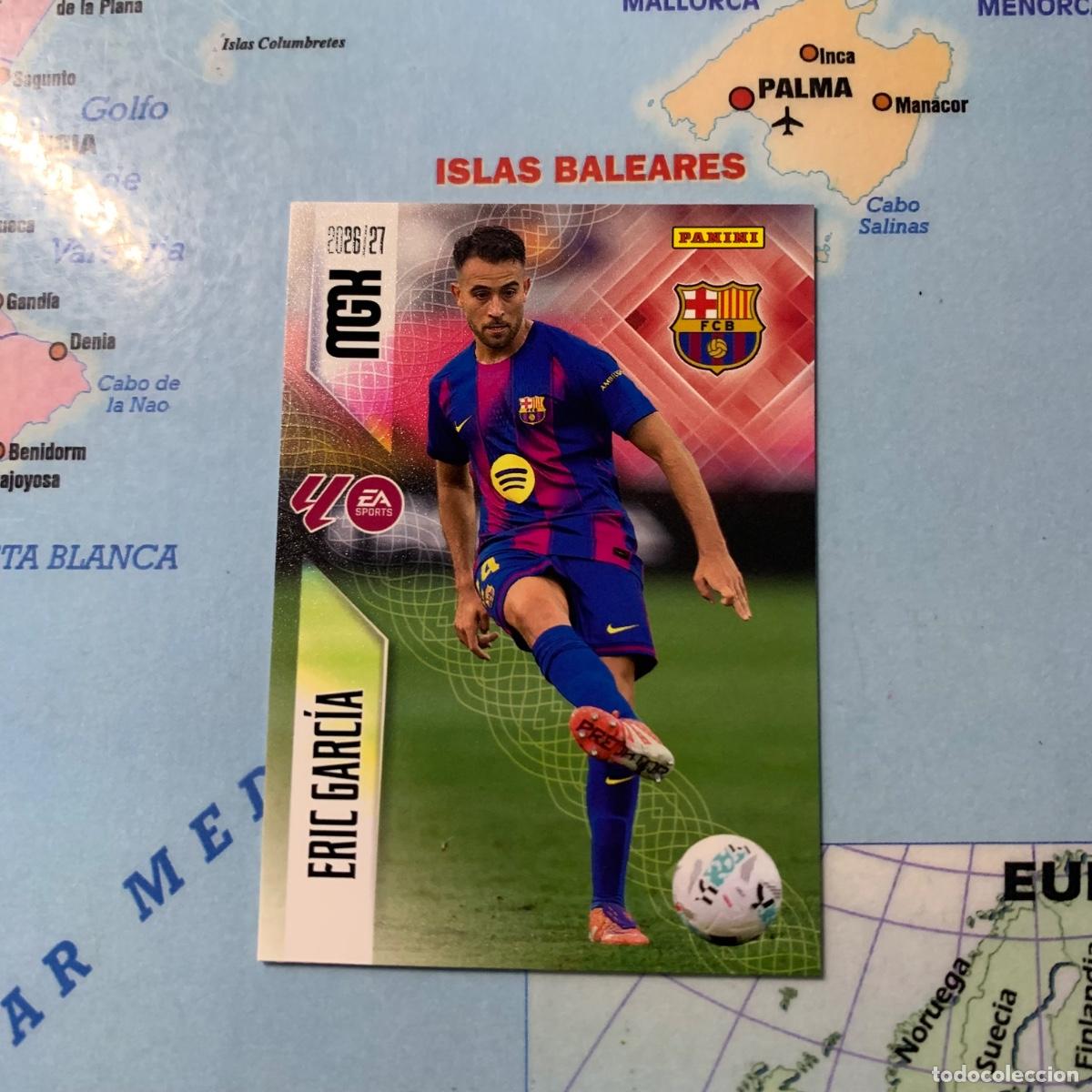 Cromos de f&uacute;tbol: Eric Garcia n&uacute;mero 79 del Barcelona megacracks 26-27 2026-2027
